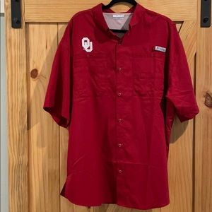 Men’s Columbia OU shirt size XXL